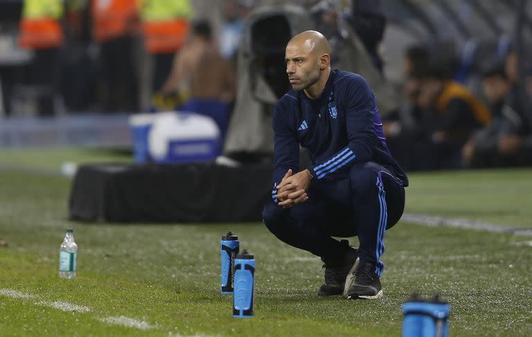 Javier Mascherano se mostró poco conforme en el debut, pero luego valoró más aspectos