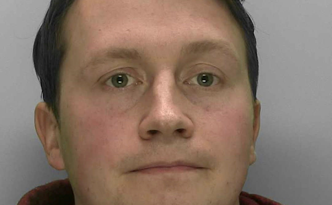 Oliver Cooper, 27, was sentenced to six years in prison (Picture: SWNS)