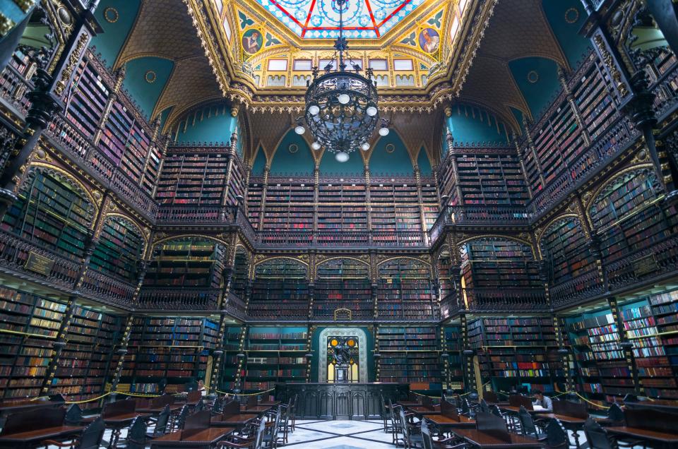 Le Cabinet royal portugais de lecture, Rio De Janeiro, Brésil