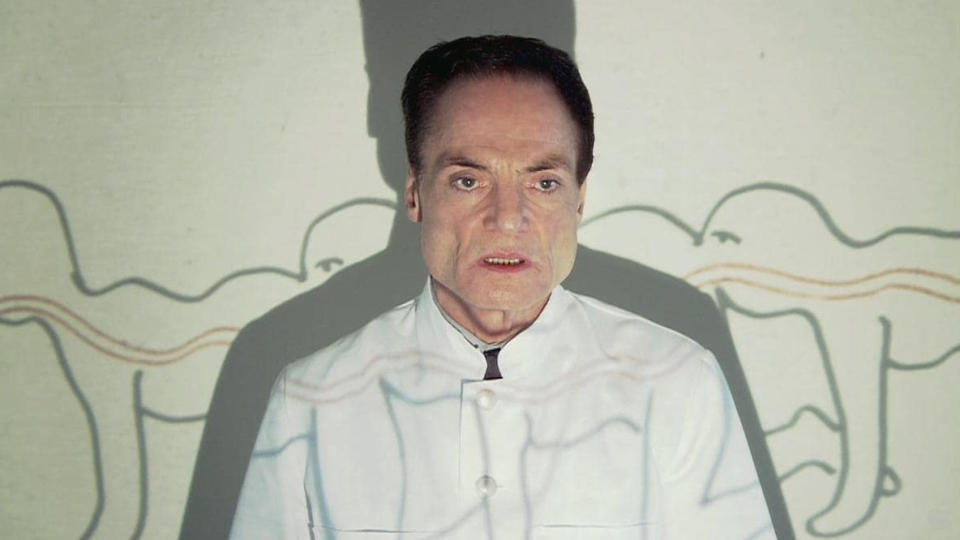 Dieter Laser in 'The Human Centipede'. (Credit: Bounty Films/Six Entertainment)