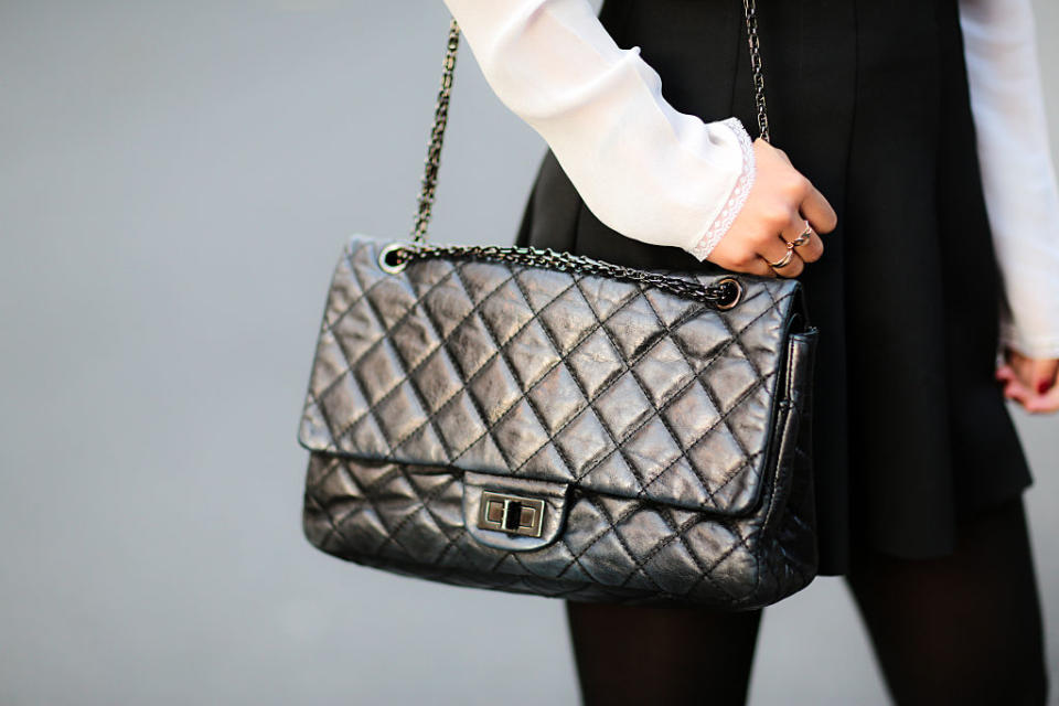 Chanel's 2.55 bag, quilted flap bag, wallet, clutch