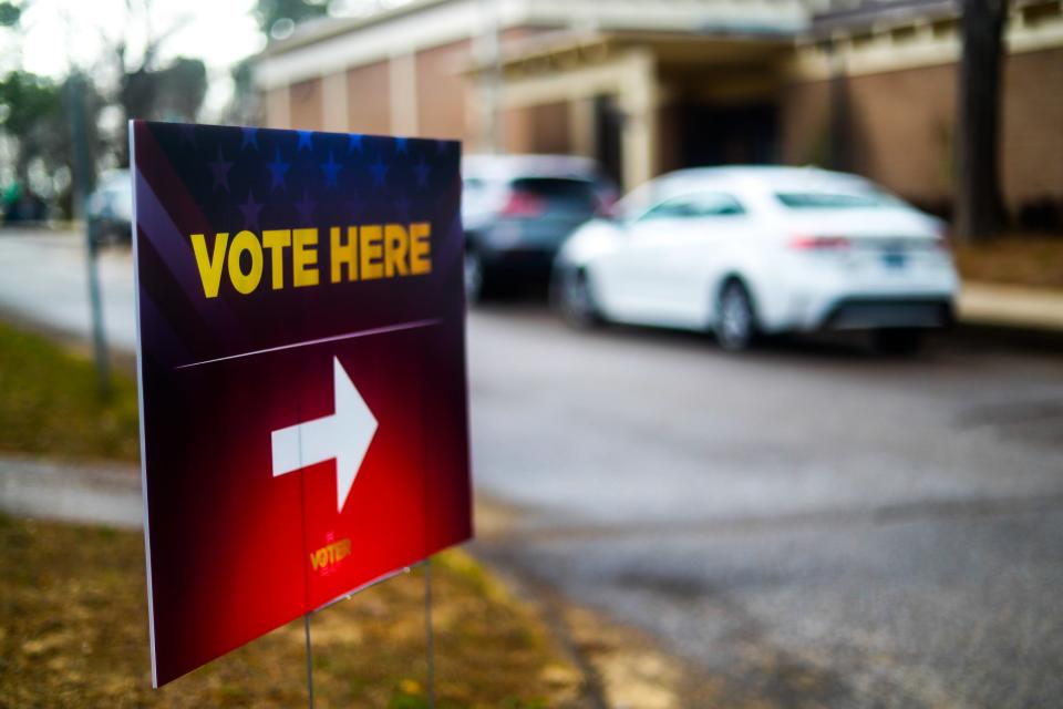 Memphis and Shelby County voters can vote for the General Sessions Court Clerk primaries and the Presidential primary at Raleigh Community Center on Tuesday, March 5, 2024 at 3678 Powers Road in Memphis, Tenn.