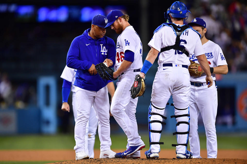 Craig Kimbrel is in his first year with the Dodgers.