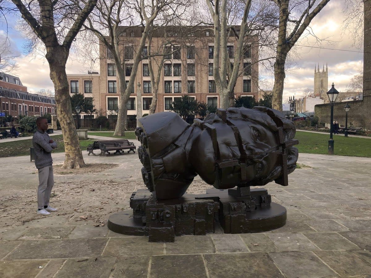 Head (Oscar Wilde) by Eduardo Luigi Paolozzi (Paolozzi Foundation)