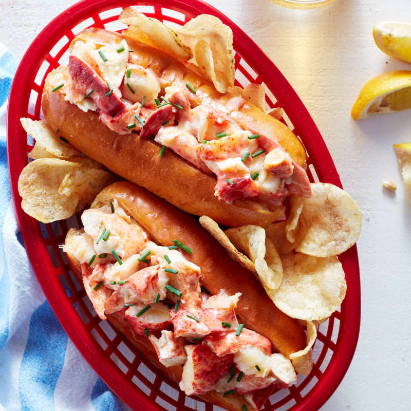 Brown Butter Lobster Rolls