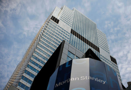 FILE PHOTO: The headquarters of Morgan Stanley is pictured in New York, U.S., June 1, 2012. REUTERS/Eric Thayer/File Photo