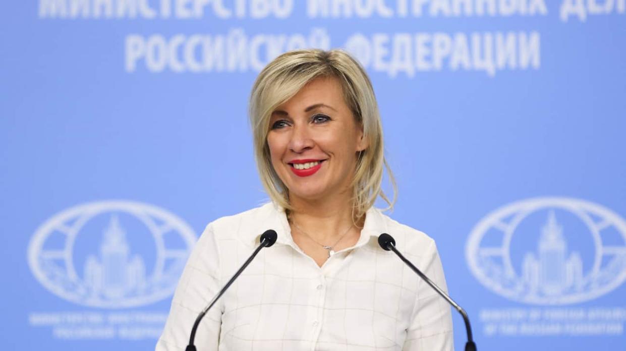 Russian Foreign Ministry spokeswoman Maria Zakharova. Stock photo: Getty Images