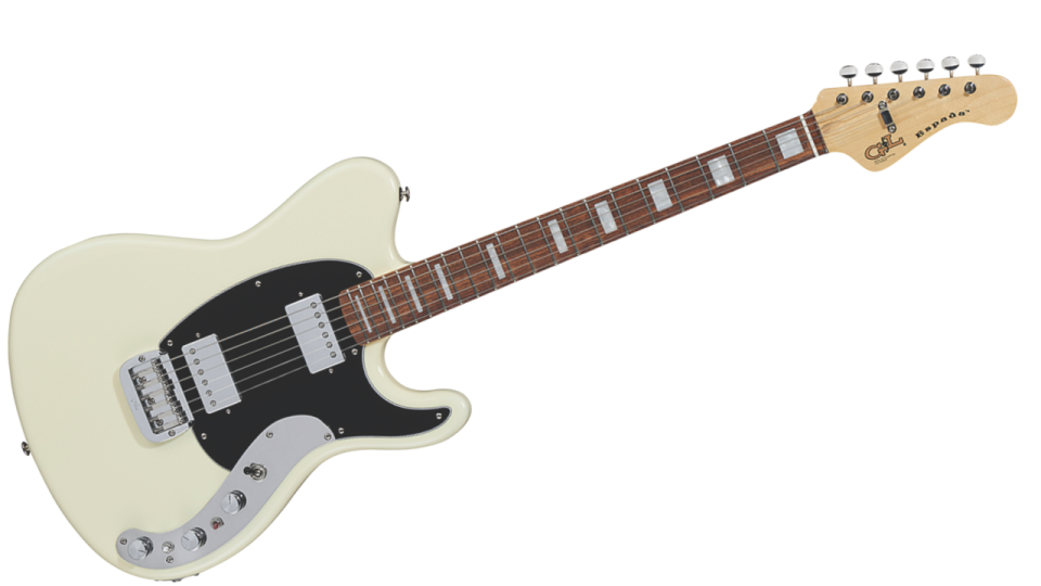 A G&L Espada HH Active in Vintage White