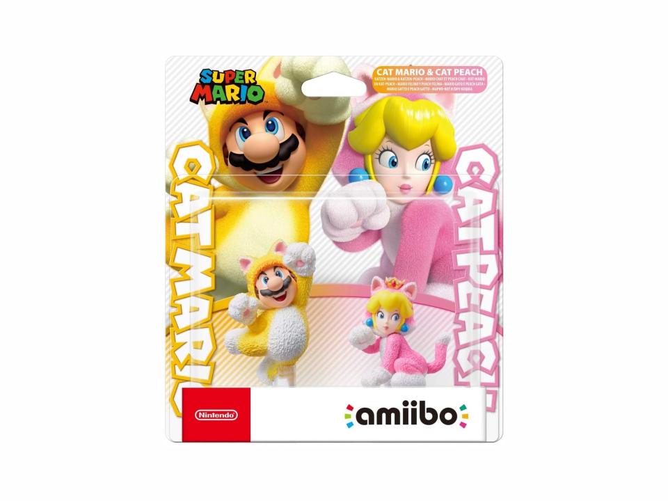 Amiibo Cat Mario and Cat Peach: Was £42.90, now £29.99, Amazon.co.uk (Amazon)