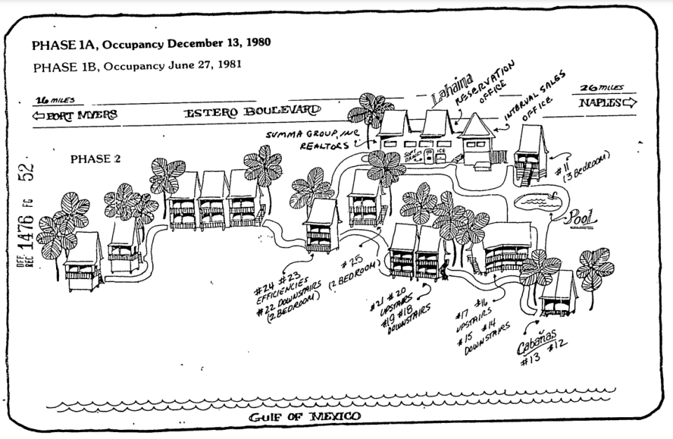 In the Know: Lahaina inn interval ownership plans on Fort Myers Beach from 1980 Lee County public records.