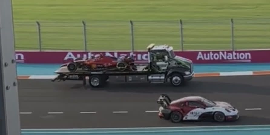 f1 miami carrera cup truck