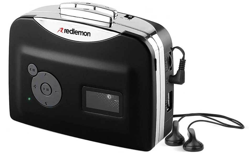 Redlemon Reproductor y Convertidor de casetes. (Foto: Amazon)