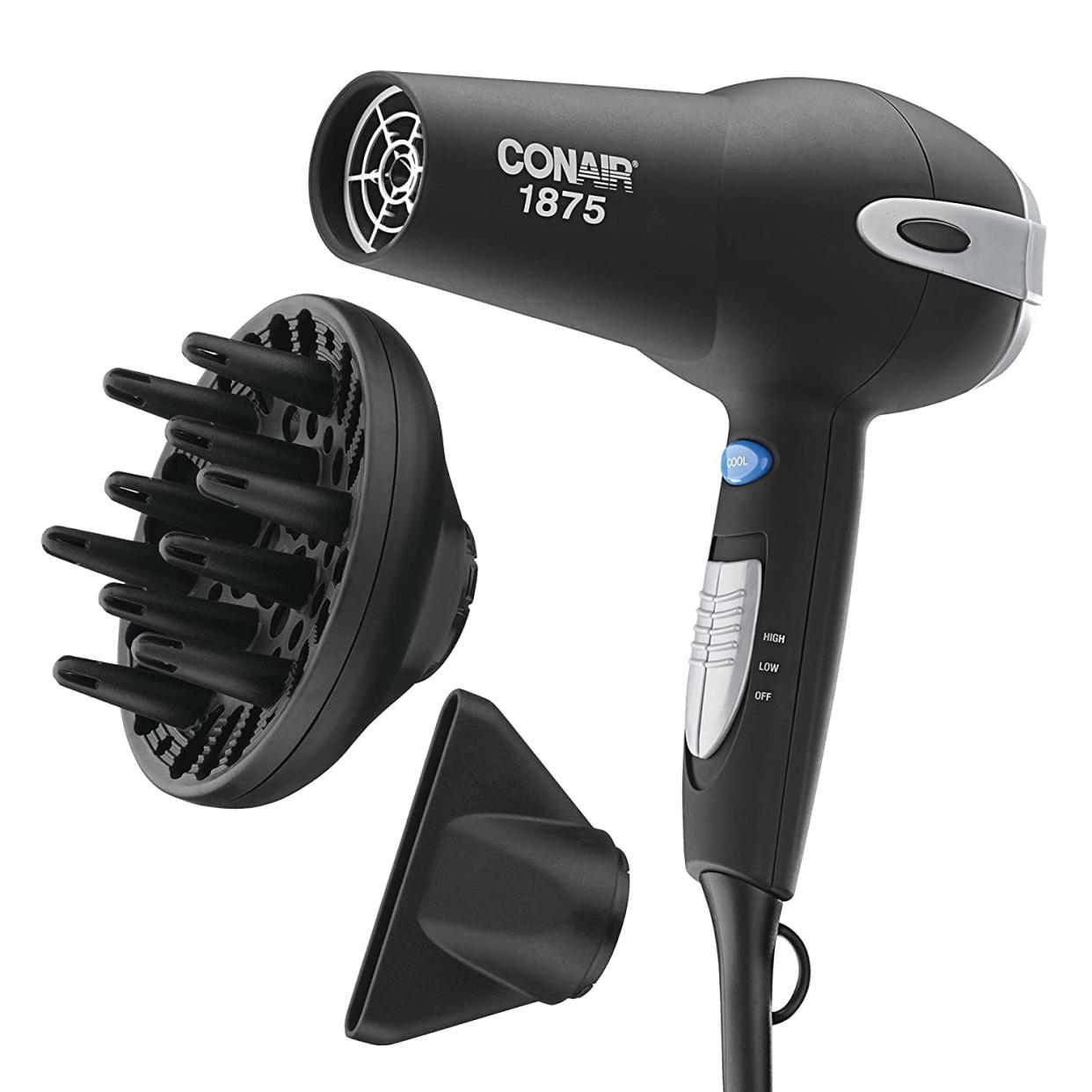 Conair ionic ceramic hair dryer, long hair for men