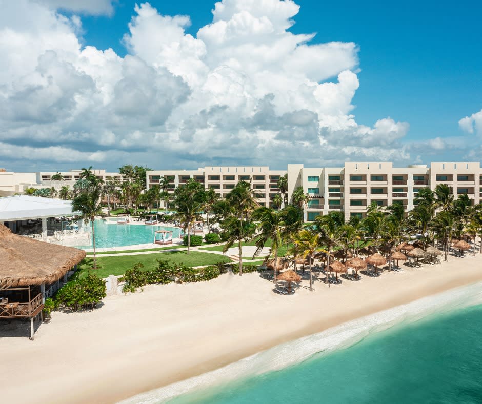 Hyatt Ziva Riviera Cancun is pictured.