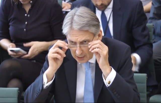 Chancellor Philip Hammond