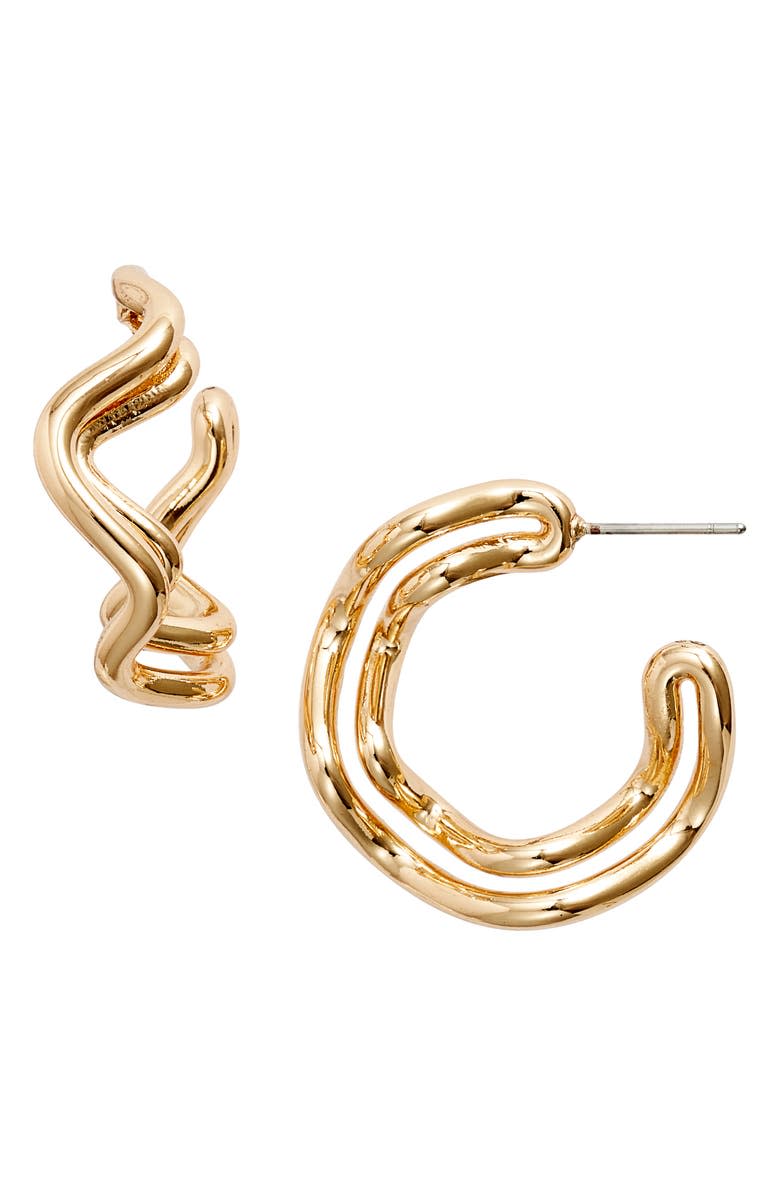 Double Ola Hoop Earrings