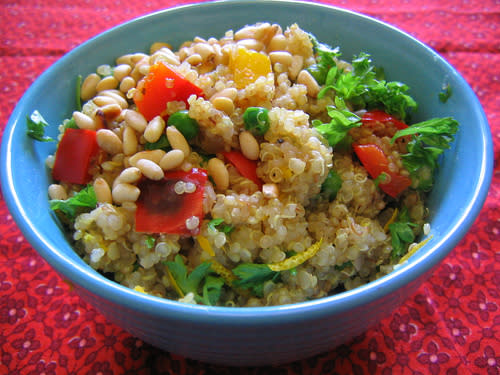 Summer quinoa salad recipe (vegan and vegetarian recipes for the fourth of july)
