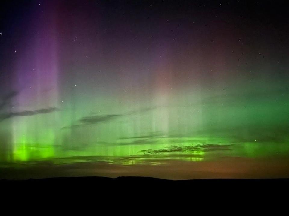 A photo of the Northern Lights