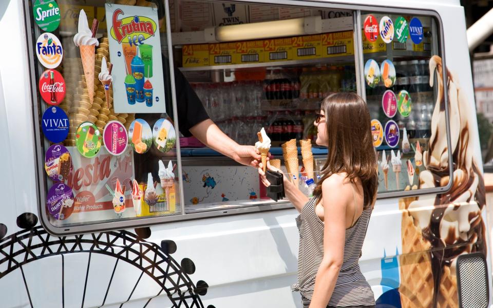 Ice cream vendors have complained that Flakes have become too crumbly to be pushed into their product - Alamy 