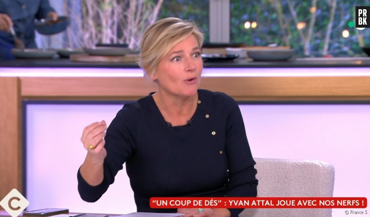 C à Vous : Anne-Elisabeth Lemoine spoile le nouveau film d'Yvan Attal en direct sur France 5 - France 5