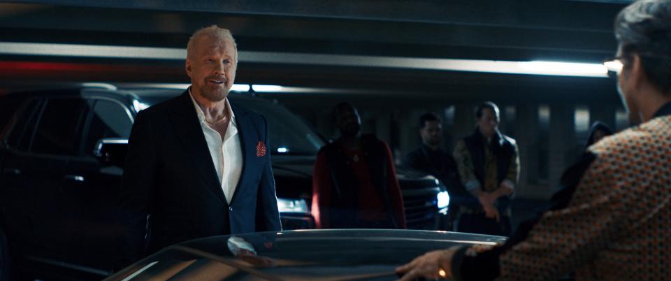 Dallas Page in a scene from "High Heat."