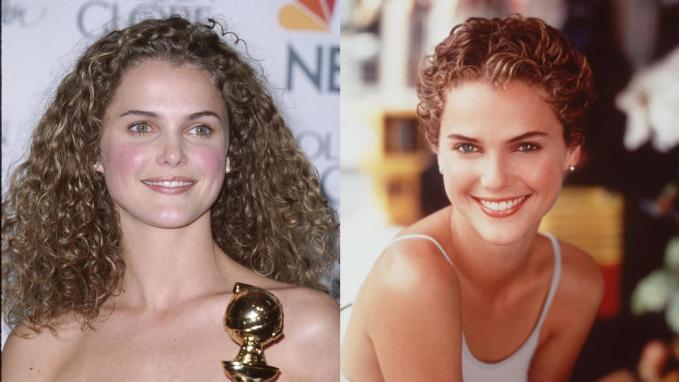 dramatic celeb hair keri russell