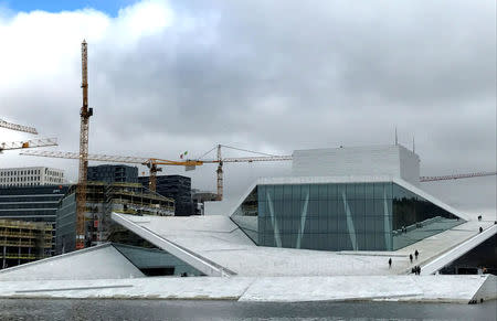 A view of the Opera House in Oslo, Norway March 20, 2017. REUTERS/Lefteris Karagiannopoulos