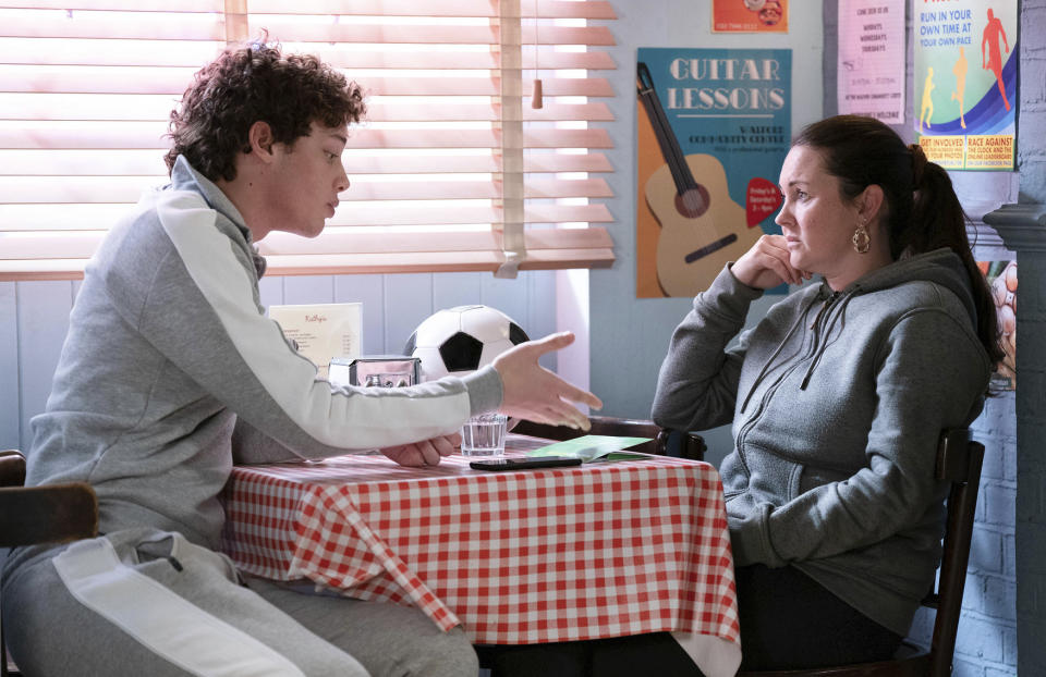 EastEnders,13-04-2023,6680,Freddie Slater (BOBBY BRAZIER);Stacey Slater (LACEY TURNER),***EMBARGOED TILL TUESDAY 4TH APRIL 2023***, BBC, Jack Barnes/Kieron McCarron