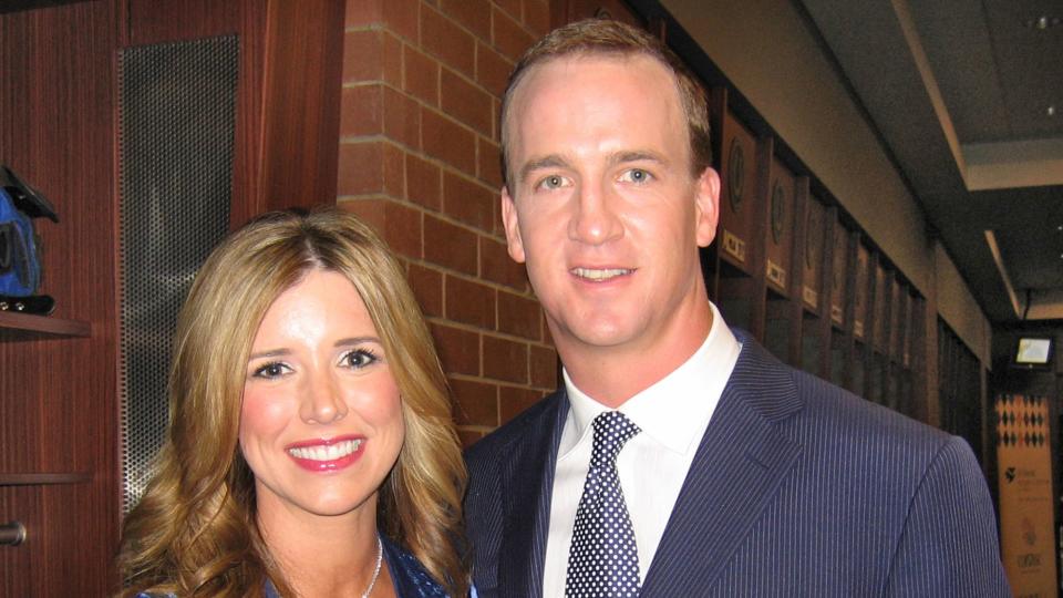 Peyton and Ashley Manning during the Second Annual Peyton Manning Children's Hospital Gala in Indianapolis