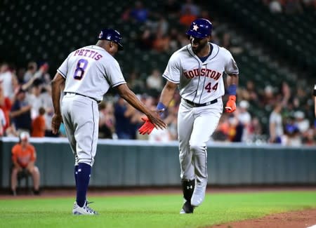 Astros score season-high 17 runs in rout of Rays