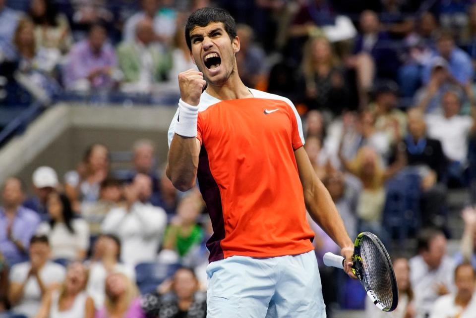 Carlos Alcaraz is the new US Open champion and world number one (Charles Krupa/AP) (AP)