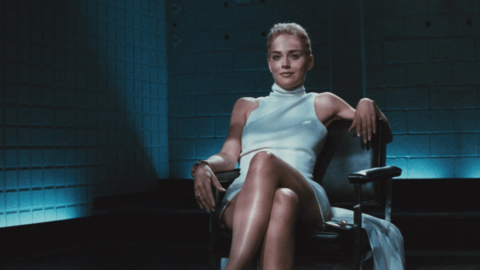 Sharon Stone in "Basic Instinct"