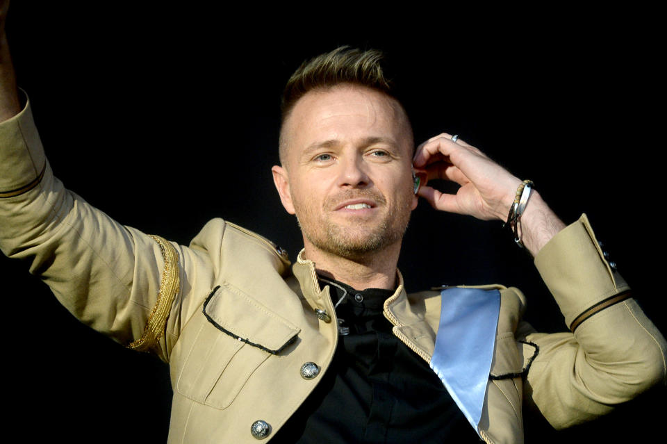 Nicky Byrne of Westlife performs on stage during BBC2 Radio Live 2019 at Hyde Park on September 15, 2019 in London, England. (Photo by Dave J Hogan/Getty Images)