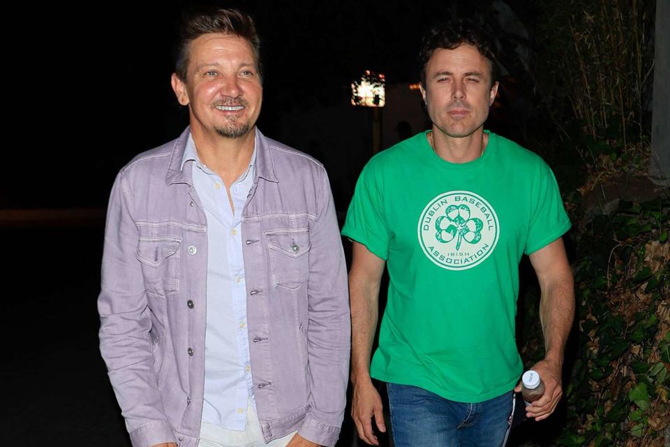 <p>Rachpoot/Bauer-Griffin/GC Images</p> Jeremy Renner and Casey Affleck