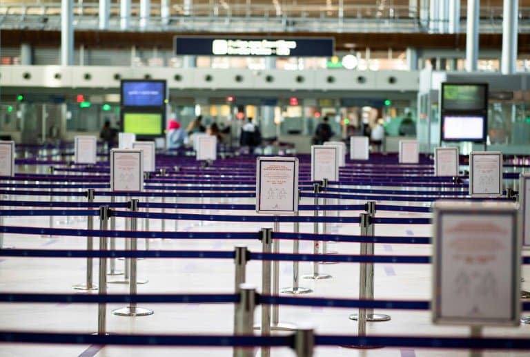 Un hall de l'aéroport de Roissy (photo d'illustration) - Ian LANGSDON © 2019 AFP