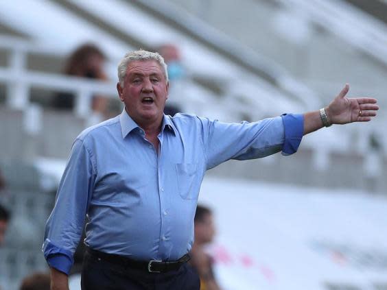 Bruce watches on against former club Aston Villa (Getty)