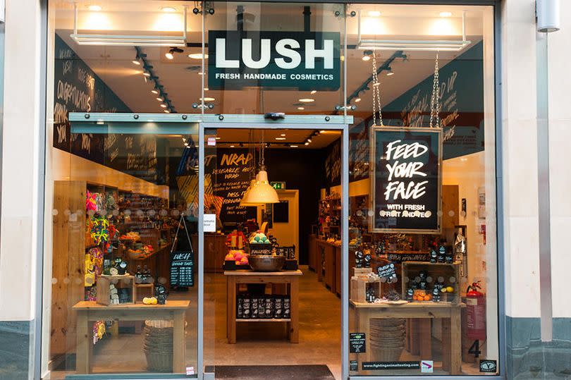 The Lush store in Guildford