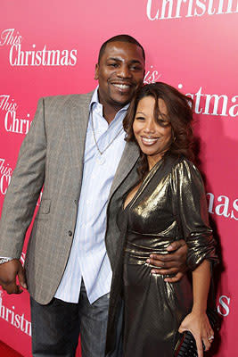 Mekhi Phifer and wife Oni at the Hollywood premiere of Screen Gems' This Christmas