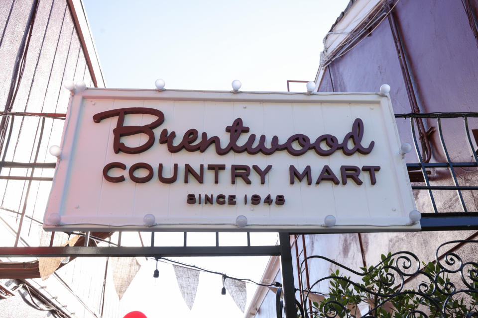 The original Brentwood Country Mart opened on Nov. 18, 1948.