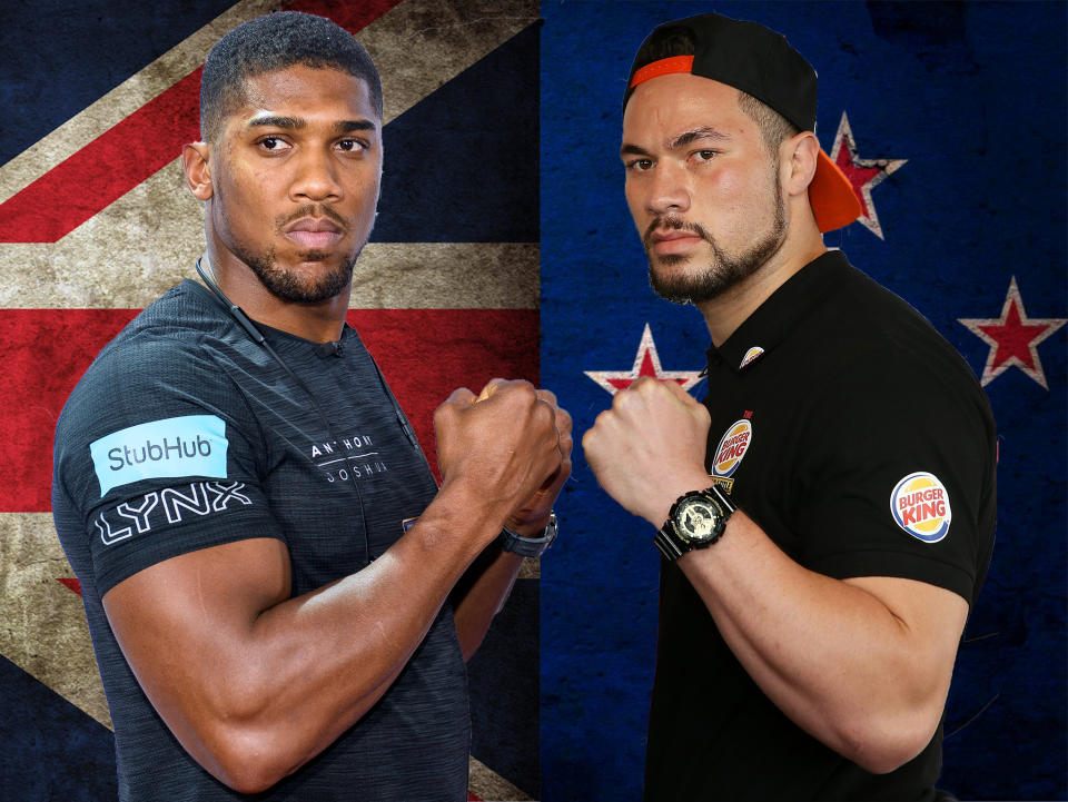 Anthony Joshua will fight Joseph Parker in a heavyweight unification fight: Getty / Independent