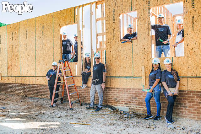 <p>Alycee Byrd</p> Cisco employees volunteering for Habitat for Humanity on August 14, 2024 in Raleigh, N.C.