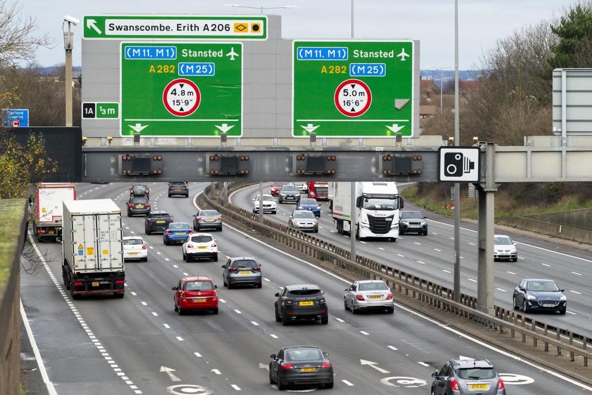 Several carriageways and slip-roads will be affected by overnight closures this weekend <i>(Image: Jordan Pettitt/PA Wire)</i>