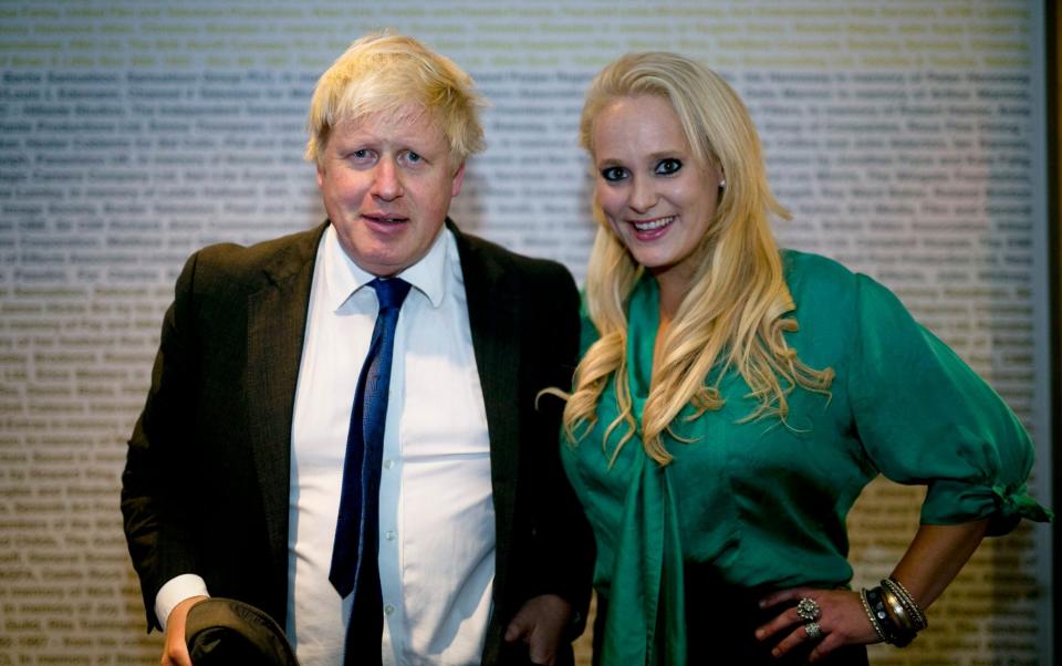 Boris Johnson and Jennifer Arcuri in 2014 - vickicouchman