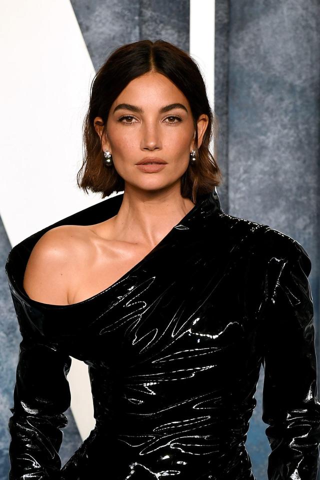 Lily Aldridge just became the latest model to take on the textured