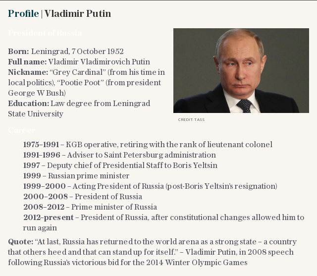 Profile | Vladimir Putin