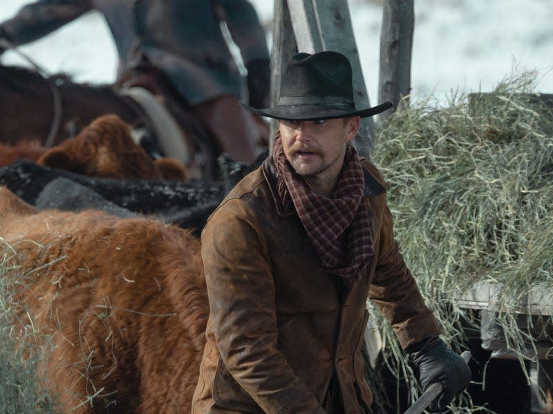 Brian Geraghty as Zane Davis in "1923."