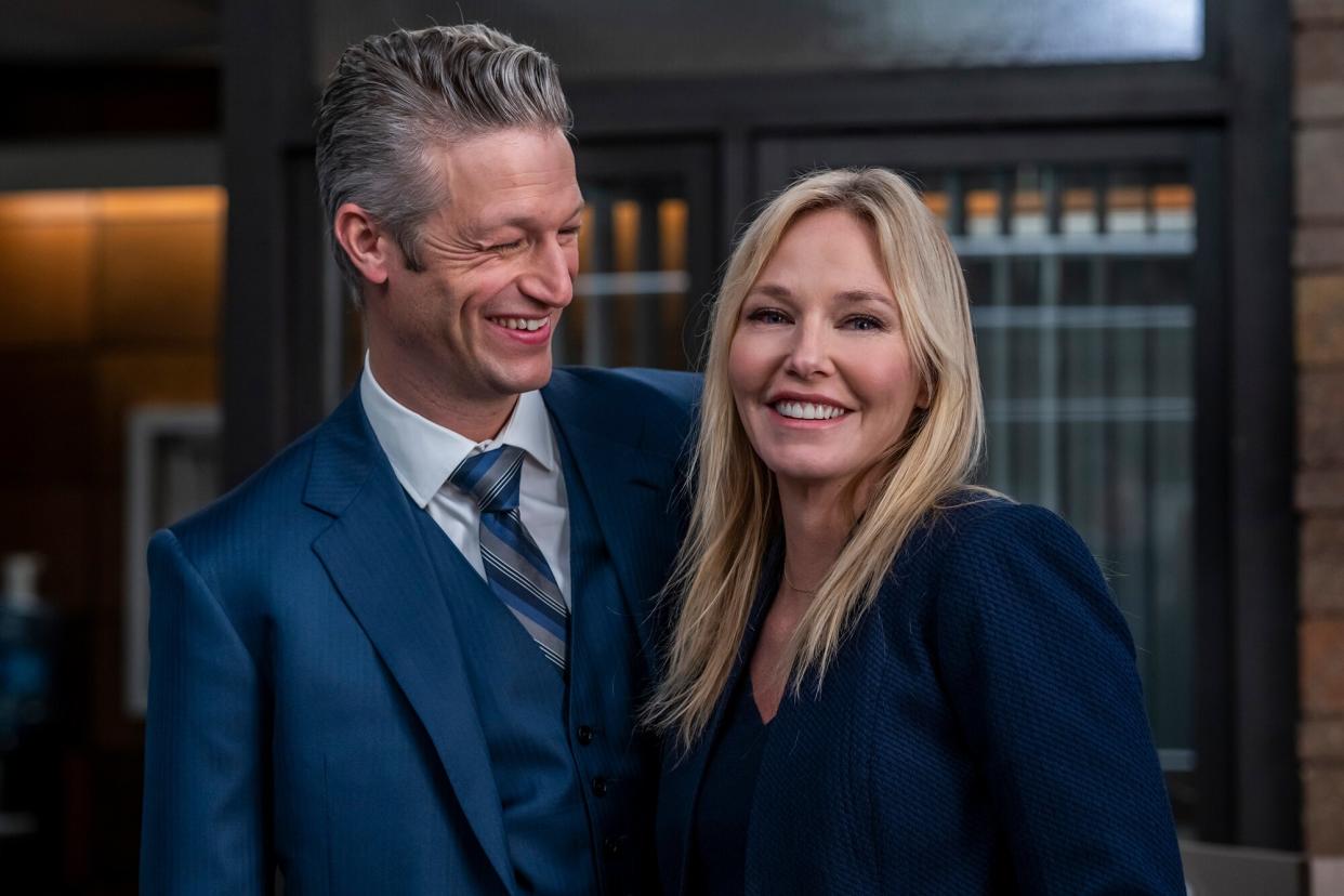 LAW & ORDER: SPECIAL VICTIMS UNIT -- "If I Knew Then What I Know Now" Episode 23013 -- Pictured: (l-r) Peter Scanavino as Assistant District Attorney Sonny Carisi, Kelli Giddish as Detective Amanda Rollins