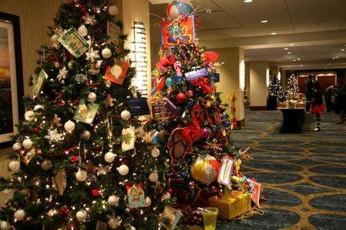 The St. Francis Festival of Trees runs through Dec. 26