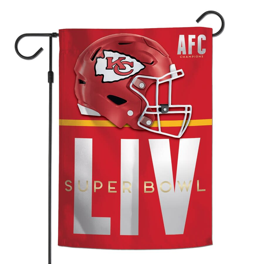 Chiefs 2019 AFC Champions Garden Flag