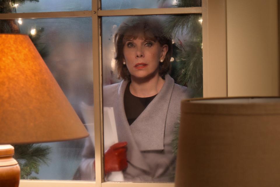 Christine Baranski as Regina on "Christmas on the Square."